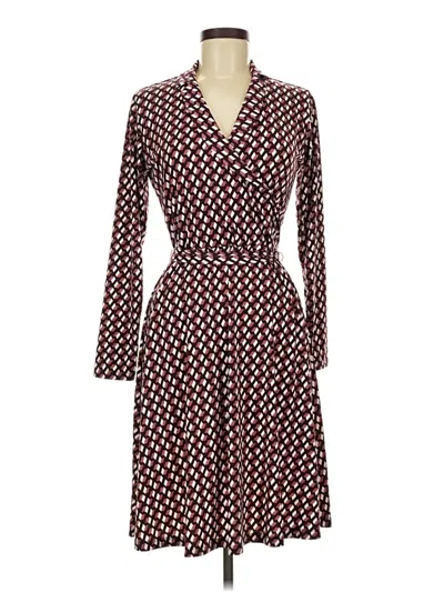 Pre-owned 41hawthorn Casual Dress In Burgundy