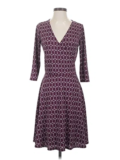 Pre-owned 41hawthorn Casual Dress In Burgundy