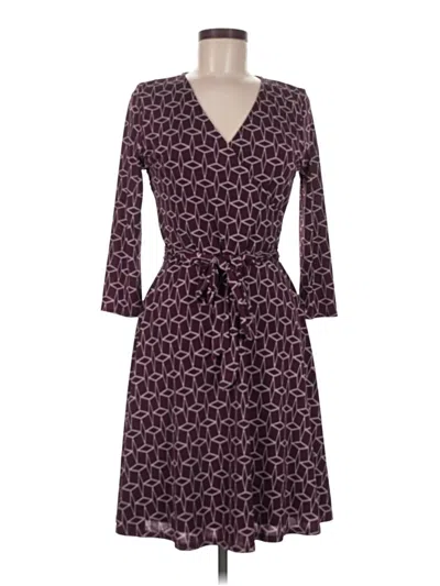 Pre-owned 41hawthorn Casual Dress In Burgundy