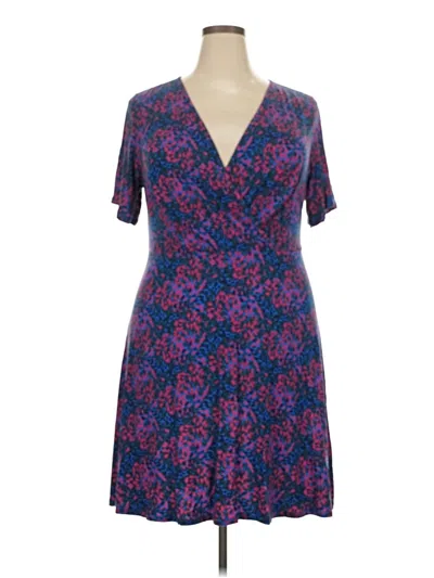 Pre-owned 41hawthorn Casual Dress In Purple