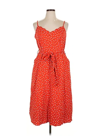 Pre-owned 41hawthorn Casual Dress In Red