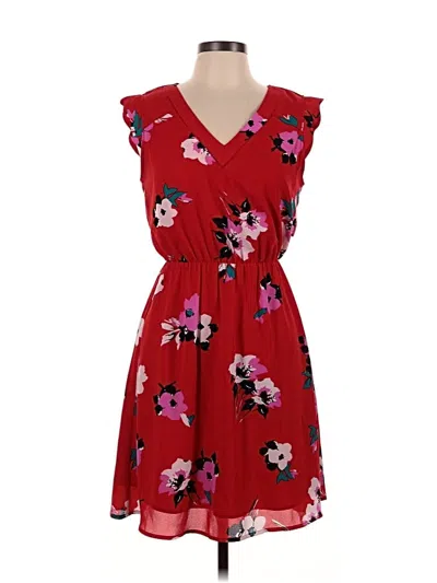 Pre-owned 41hawthorn Casual Dress In Red
