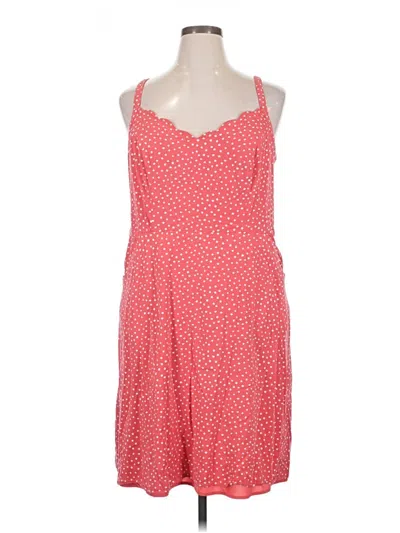 Pre-owned 41hawthorn Casual Dress In Red