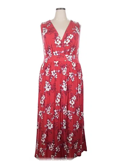 Pre-owned 41hawthorn Casual Dress In Red