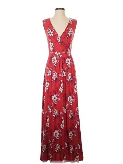 Pre-owned 41hawthorn Casual Dress In Red