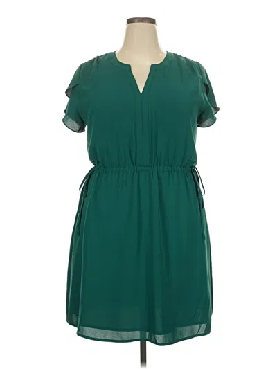 Pre-owned 41hawthorn Casual Dress In Teal