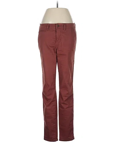 Pre-owned 41hawthorn Casual Pants In Burgundy