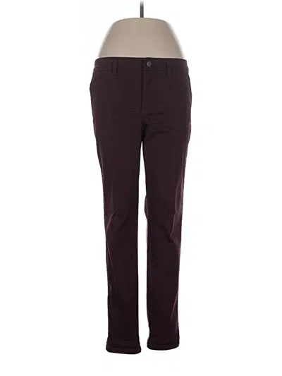 Pre-owned 41hawthorn Casual Pants In Burgundy