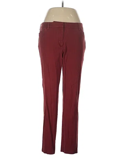 Pre-owned 41hawthorn Casual Pants In Burgundy