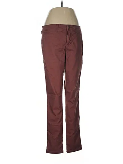 Pre-owned 41hawthorn Casual Pants In Burgundy