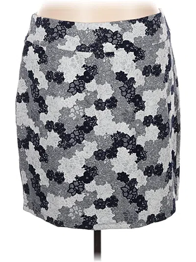 Pre-owned 41hawthorn Casual Skirt In Silver