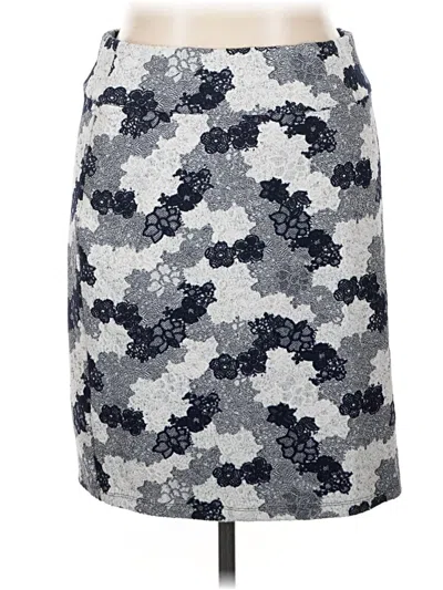 Pre-owned 41hawthorn Casual Skirt In Silver