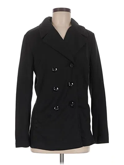 Pre-owned 41hawthorn Coat In Black