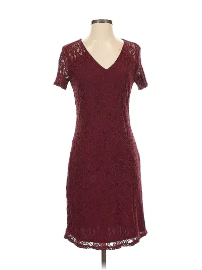 Pre-owned 41hawthorn Cocktail Dress In Burgundy