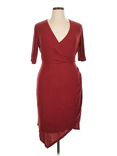 Pre-owned 41hawthorn Cocktail Dress In Burgundy