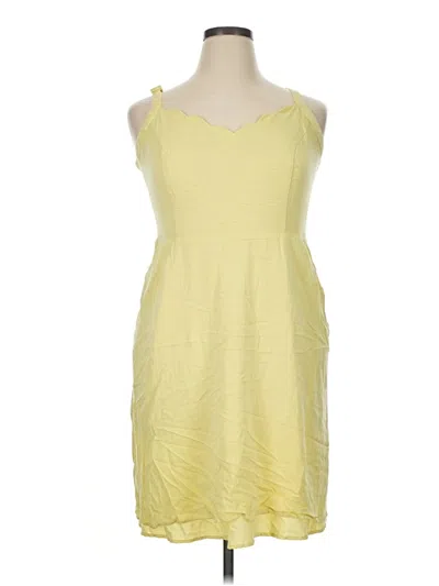 Pre-owned 41hawthorn Cocktail Dress In Yellow