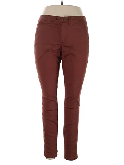 Pre-owned 41hawthorn Jeggings In Burgundy