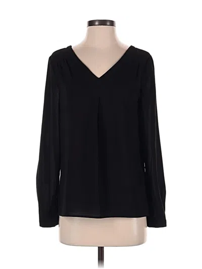 Pre-owned 41hawthorn Long Sleeve Blouse In Black