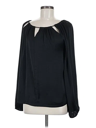 Pre-owned 41hawthorn Long Sleeve Blouse In Black