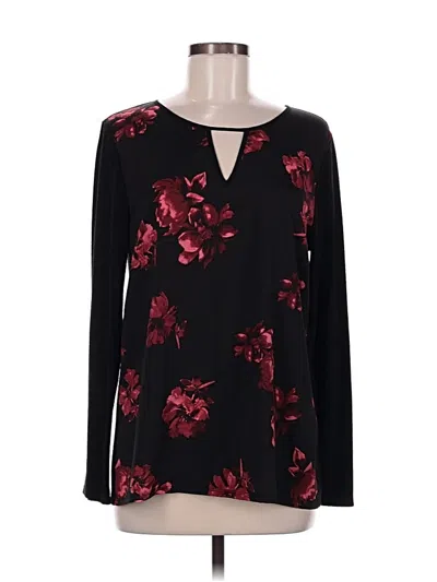 Pre-owned 41hawthorn Long Sleeve Blouse In Black