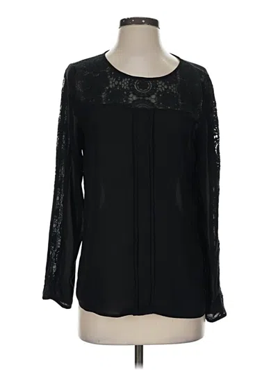 Pre-owned 41hawthorn Long Sleeve Blouse In Black