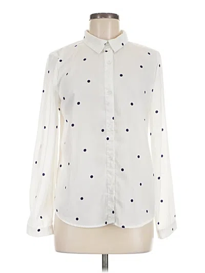 Pre-owned 41hawthorn Long Sleeve Blouse In Ivory