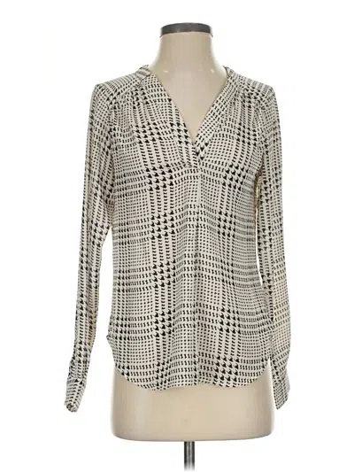 Pre-owned 41hawthorn Long Sleeve Blouse In Ivory