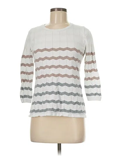 Pre-owned 41hawthorn Pullover Sweater In White