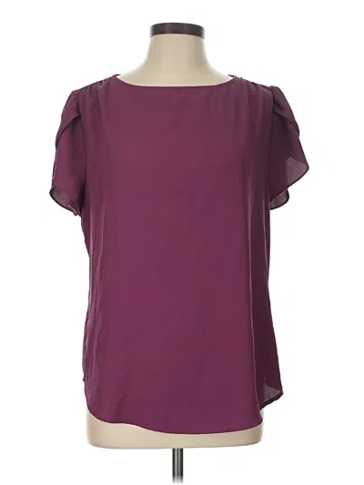 Pre-owned 41hawthorn Short Sleeve T-shirt In Burgundy