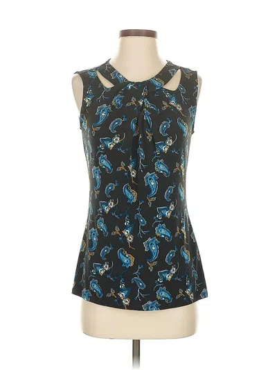 Pre-owned 41hawthorn Sleeveless Blouse In Black
