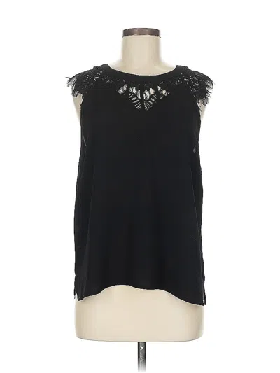 Pre-owned 41hawthorn Sleeveless Blouse In Black