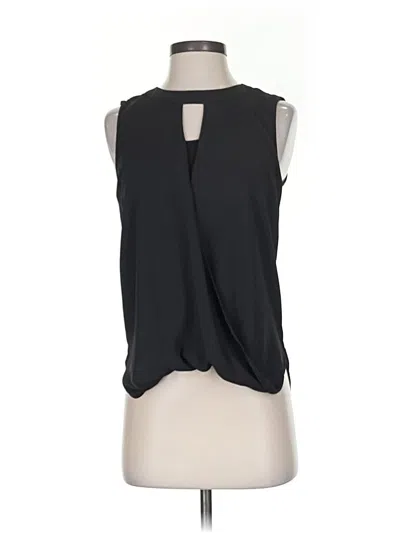 Pre-owned 41hawthorn Sleeveless Blouse In Black