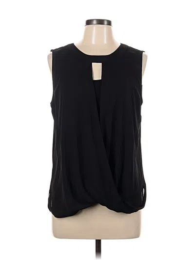 Pre-owned 41hawthorn Sleeveless Blouse In Black