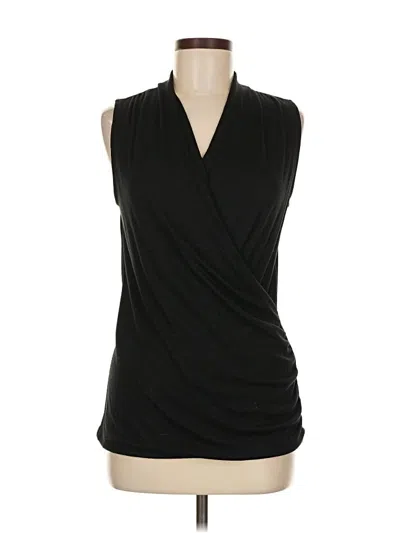 Pre-owned 41hawthorn Sleeveless Blouse In Black