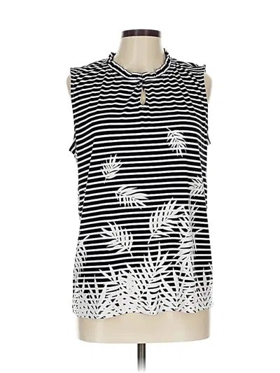 Pre-owned 41hawthorn Sleeveless Blouse In Black