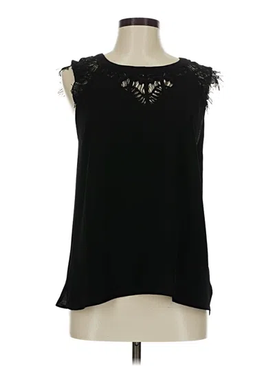 Pre-owned 41hawthorn Sleeveless Blouse In Black