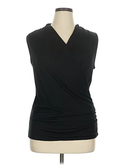 Pre-owned 41hawthorn Sleeveless Blouse In Black
