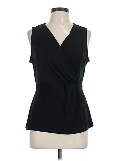 Pre-owned 41hawthorn Sleeveless Blouse In Black