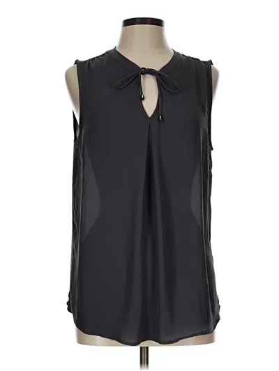 Pre-owned 41hawthorn Sleeveless Blouse In Black