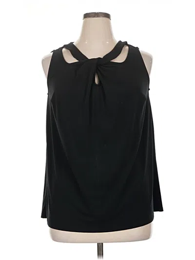 Pre-owned 41hawthorn Sleeveless Blouse In Black