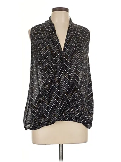 Pre-owned 41hawthorn Sleeveless Blouse In Black