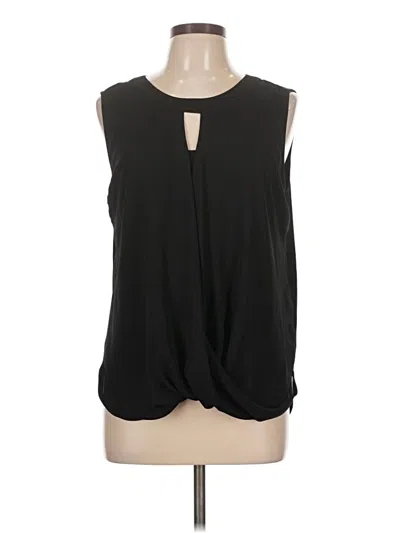 Pre-owned 41hawthorn Sleeveless Blouse In Black