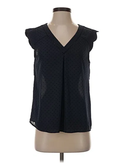 Pre-owned 41hawthorn Sleeveless Blouse In Black