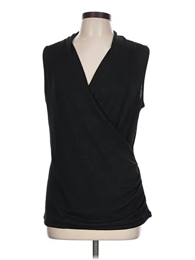 Pre-owned 41hawthorn Sleeveless Blouse In Black