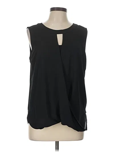 Pre-owned 41hawthorn Sleeveless Blouse In Black