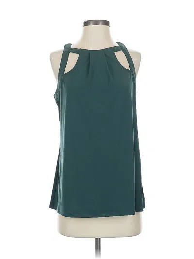 Pre-owned 41hawthorn Sleeveless Blouse In Blue