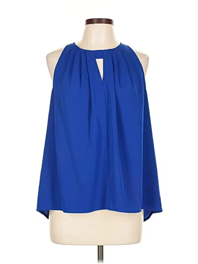 Pre-owned 41hawthorn Sleeveless Blouse In Blue