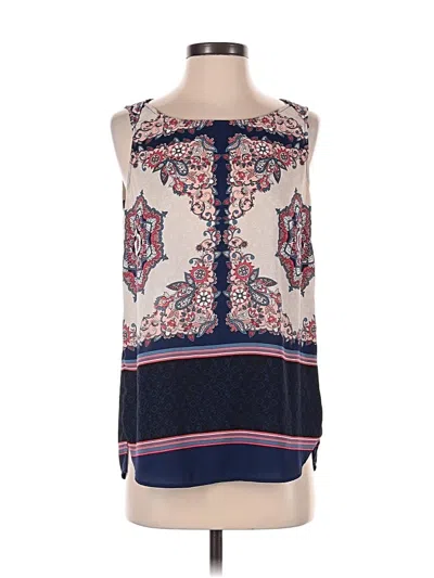 Pre-owned 41hawthorn Sleeveless Blouse In Blue