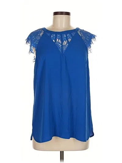 Pre-owned 41hawthorn Sleeveless Blouse In Blue