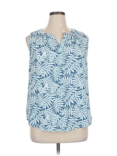 Pre-owned 41hawthorn Sleeveless Blouse In Blue
